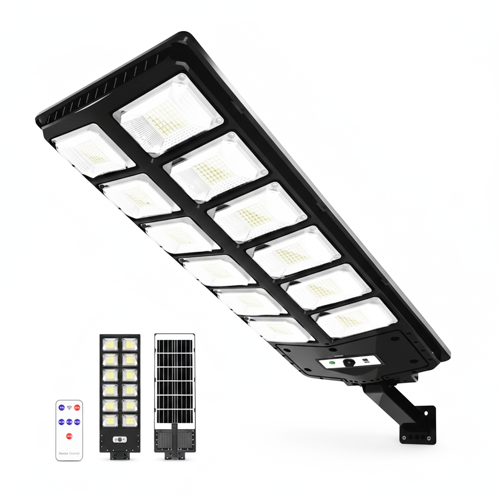 Outdoor Solar Street Lights with 504 LEDs