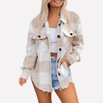 Brown and White