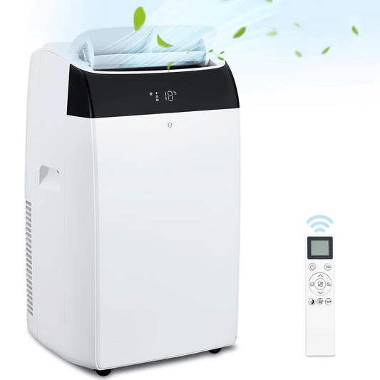 14000 BTU Portable Air Conditioner with Remote & Sleep Mode - Lexians