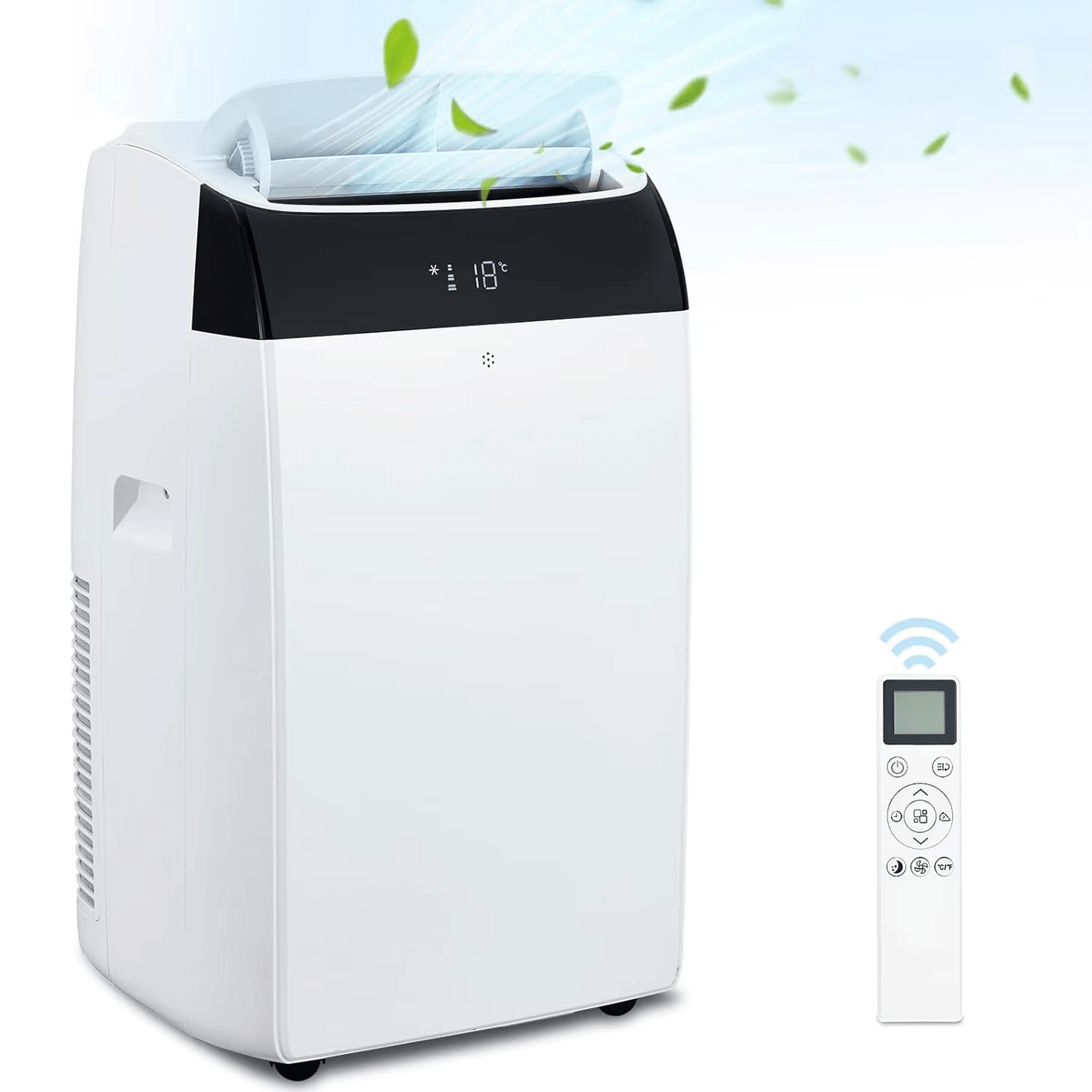 14000 BTU Portable Air Conditioner with Remote & Sleep Mode - Lexians
