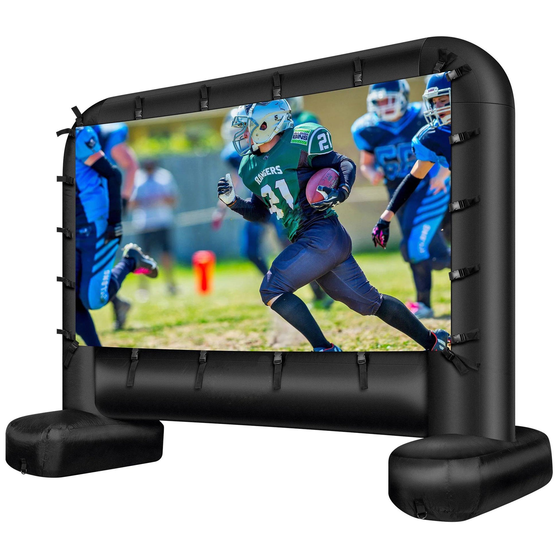 14ft Outdoor Movie Screen and Projector - Lexians