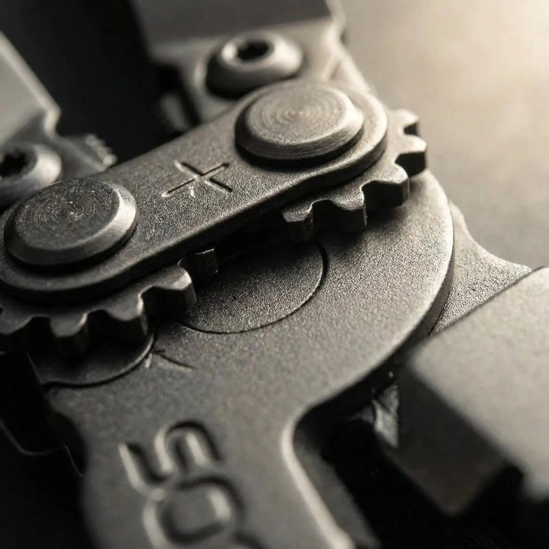 Durable men's folding multi-tool pliers with 18 functions, a versatile utility tool for EDC.
