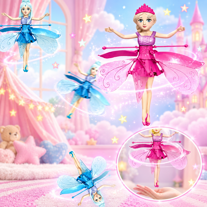 Girls' Flying Interactive Princess Toy