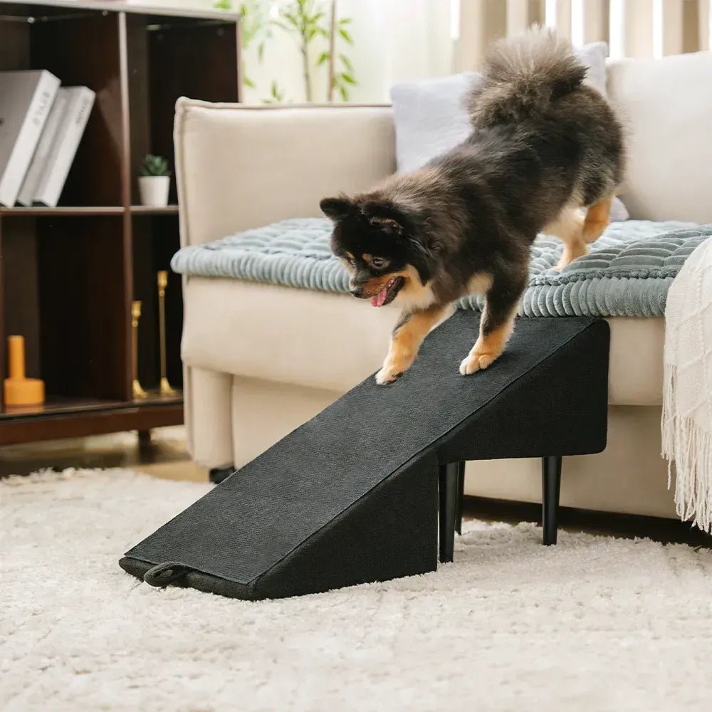 2 - in - 1 Convertible Wooden Dog Ramp and Step Stool - Lexians