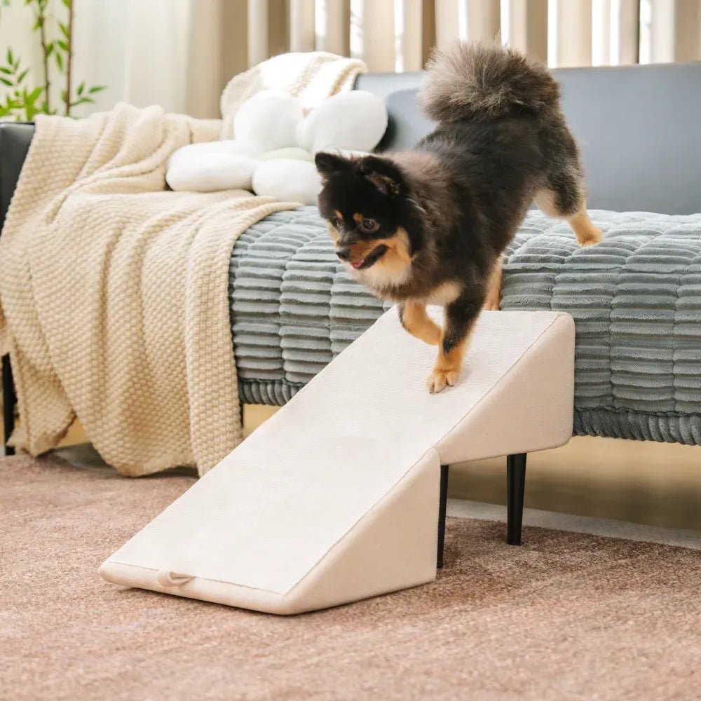 2 - in - 1 Convertible Wooden Dog Ramp and Step Stool - Lexians