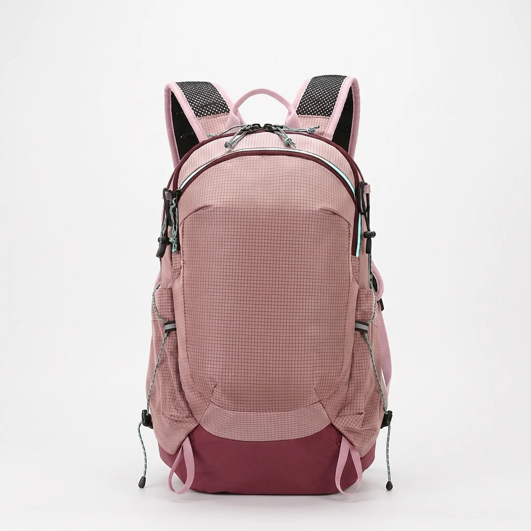 Versatile 5.3 Gallon hiking backpack for trail & travel. Lightweight nylon daypack suitable for all outdoor adventures.