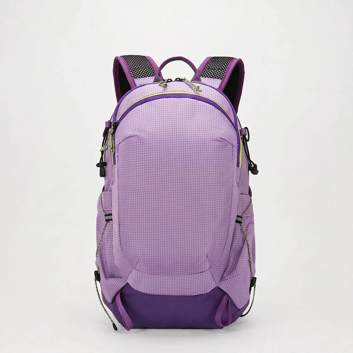 Nylon 5.3 Gallon hiking backpack for versatile outdoor use. Lightweight, water-resistant daypack for trail adventures.