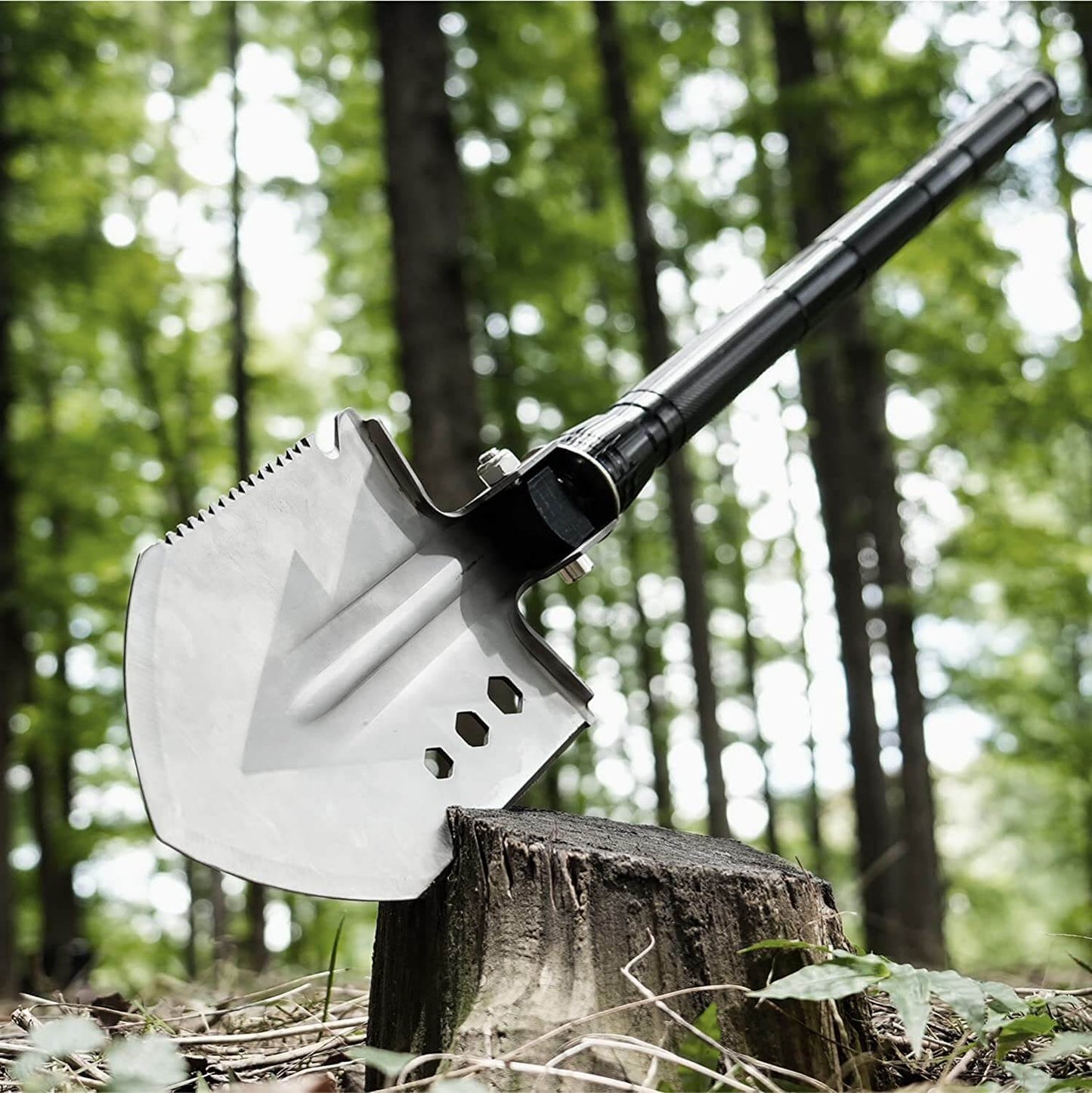 25 - in - 1 Survival Multi - Tool Shovel Kit for Outdoor Adventures - Lexians