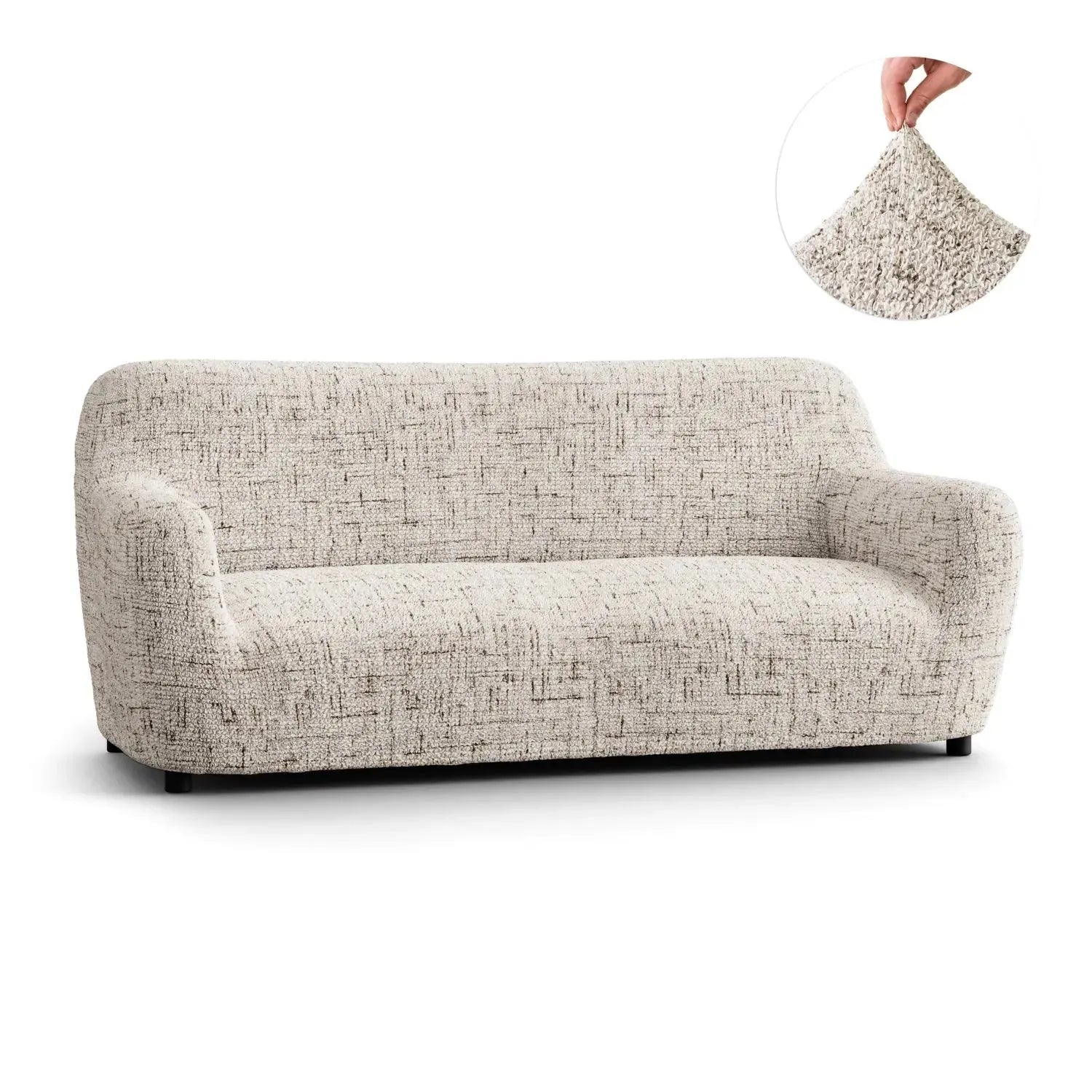 3 - Seater Sofa Slipcover - Printed Microfiber Collection - Lexians