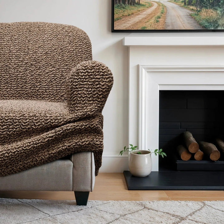 3 - Seater Sofa Slipcover - Printed Microfiber Collection - Lexians