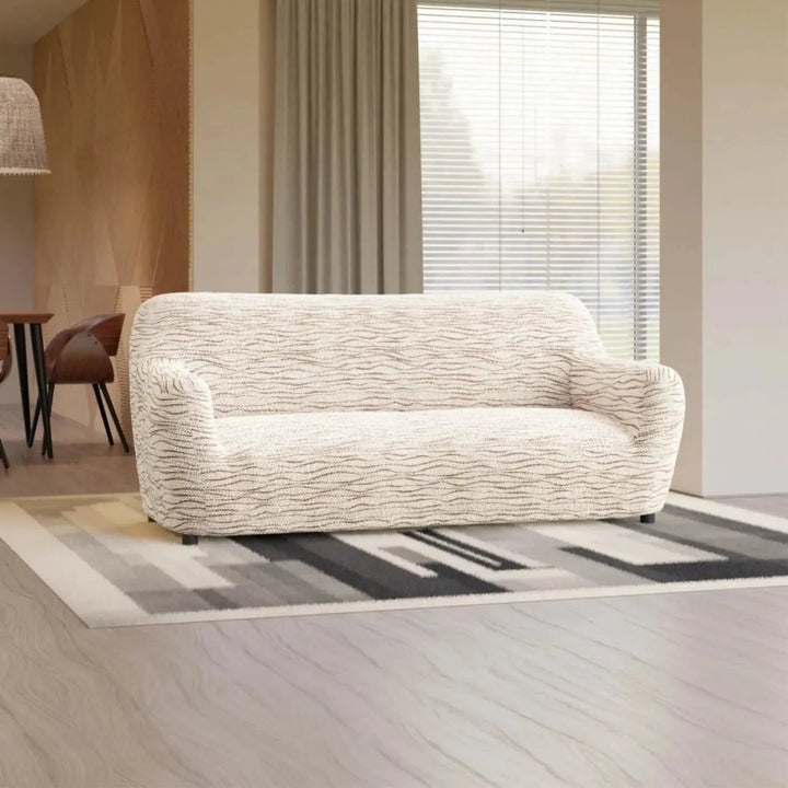 3 - Seater Sofa Slipcover - Printed Microfiber Collection - Lexians