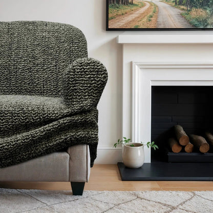 3 - Seater Sofa Slipcover - Printed Microfiber Collection - Lexians