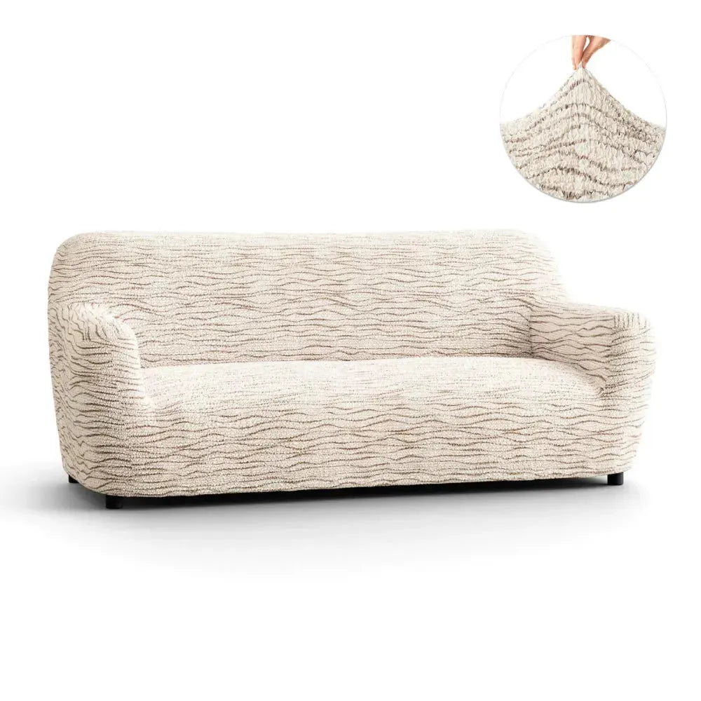 3 - Seater Sofa Slipcover - Printed Microfiber Collection - Lexians