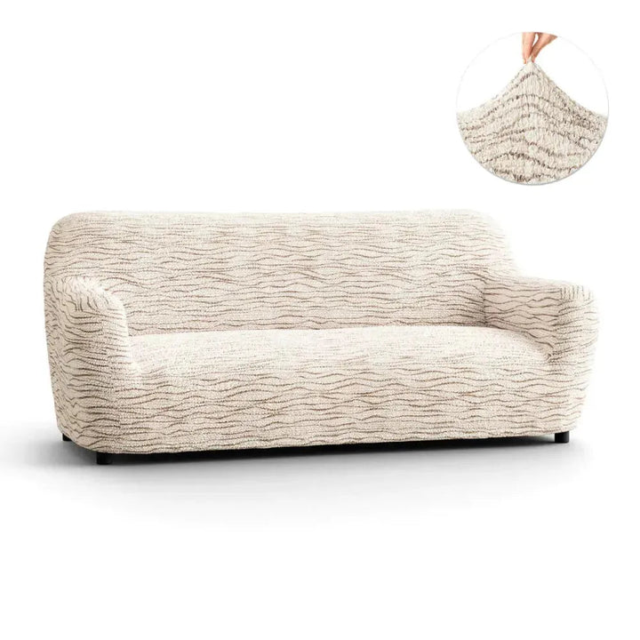 3 - Seater Sofa Slipcover - Printed Microfiber Collection - Lexians