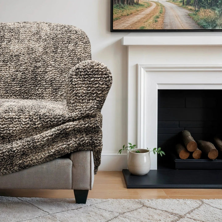 3 - Seater Sofa Slipcover - Printed Microfiber Collection - Lexians