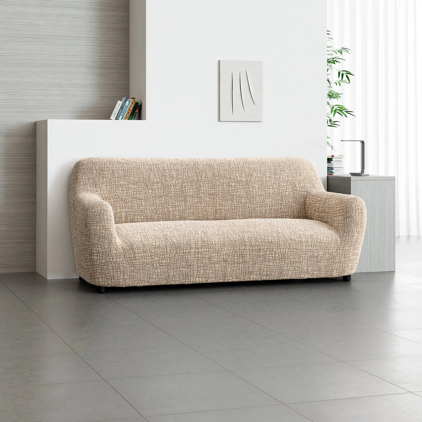 3 - Seater Sofa Slipcover - Printed Microfiber Collection - Lexians
