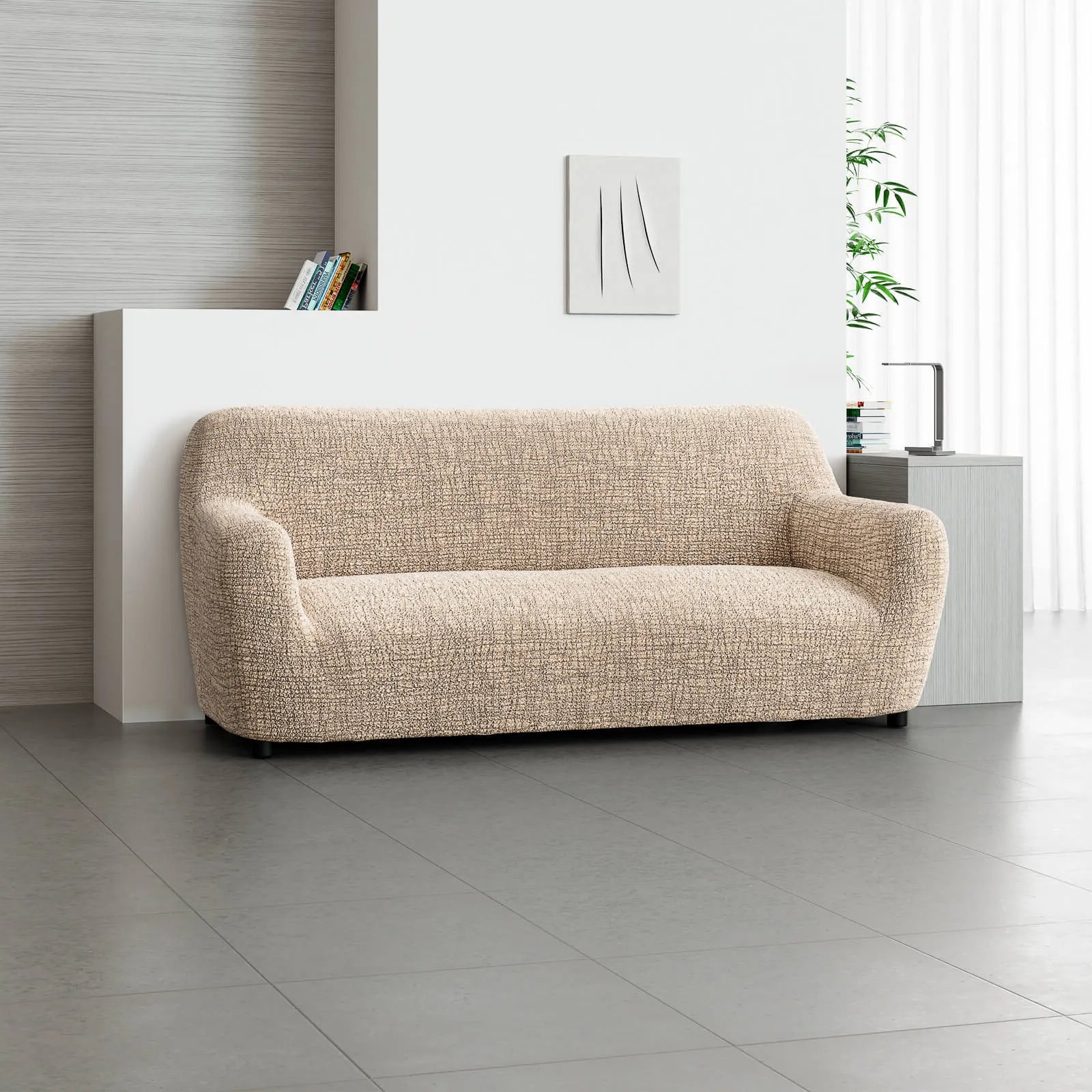 3 - Seater Sofa Slipcover - Printed Microfiber Collection - Lexians