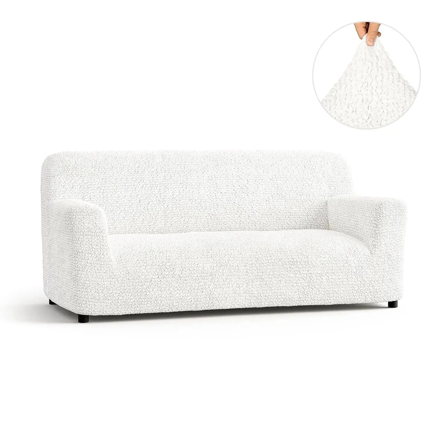 3 - Seater Stretch Sofa Slipcover for Microfiber Couch - Lexians
