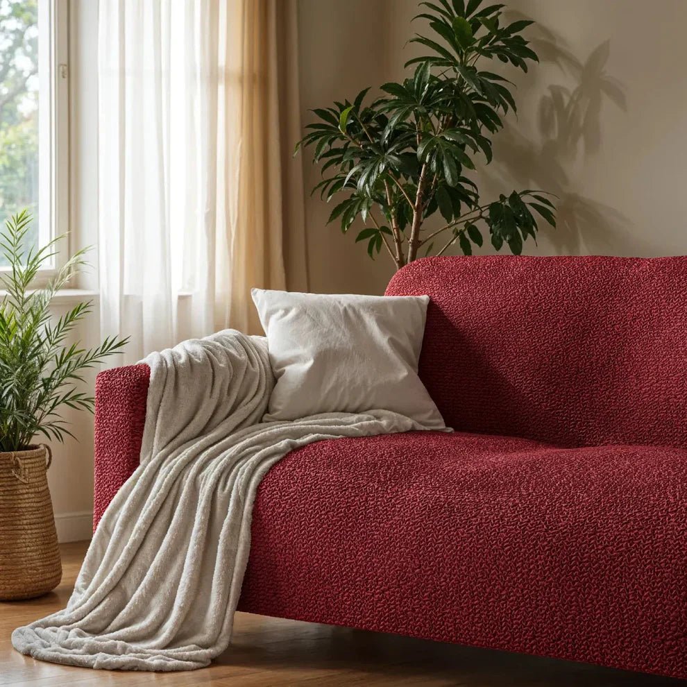 3 - Seater Stretch Sofa Slipcover for Microfiber Couch - Lexians