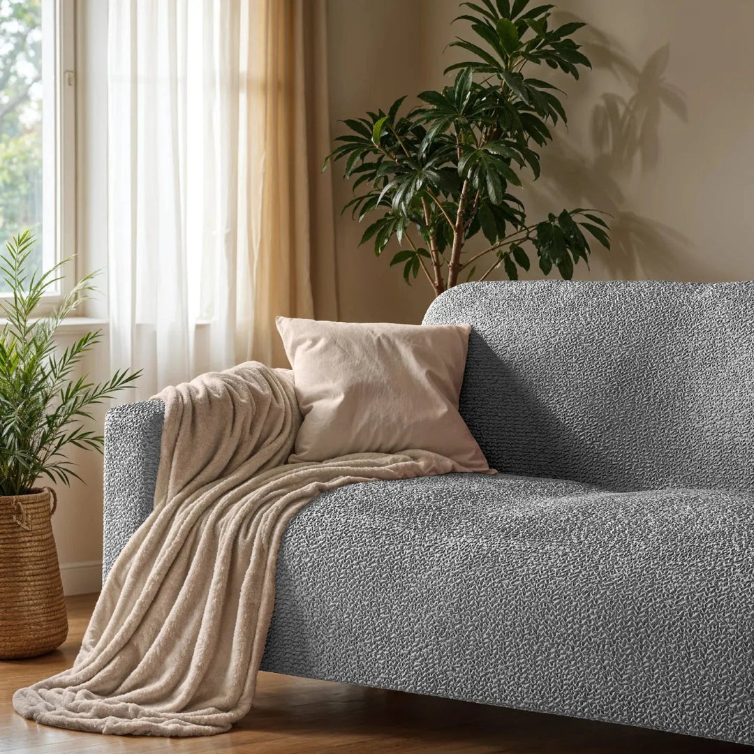 3 - Seater Stretch Sofa Slipcover for Microfiber Couch - Lexians