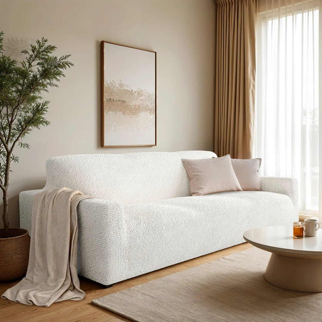 3 - Seater Stretch Sofa Slipcover for Microfiber Couch - Lexians