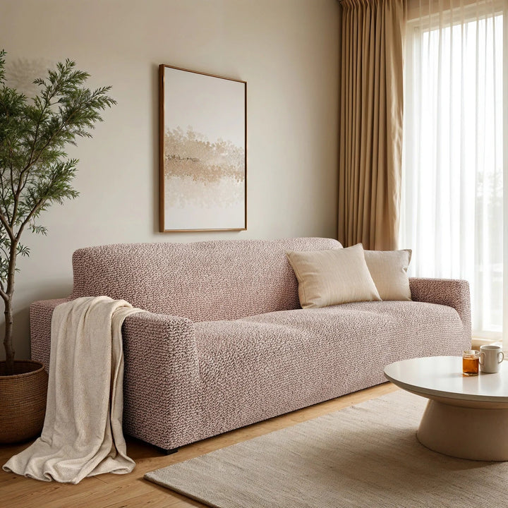 3 - Seater Stretch Sofa Slipcover for Microfiber Couch - Lexians