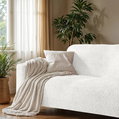 3 - Seater Stretch Sofa Slipcover for Microfiber Couch - Lexians