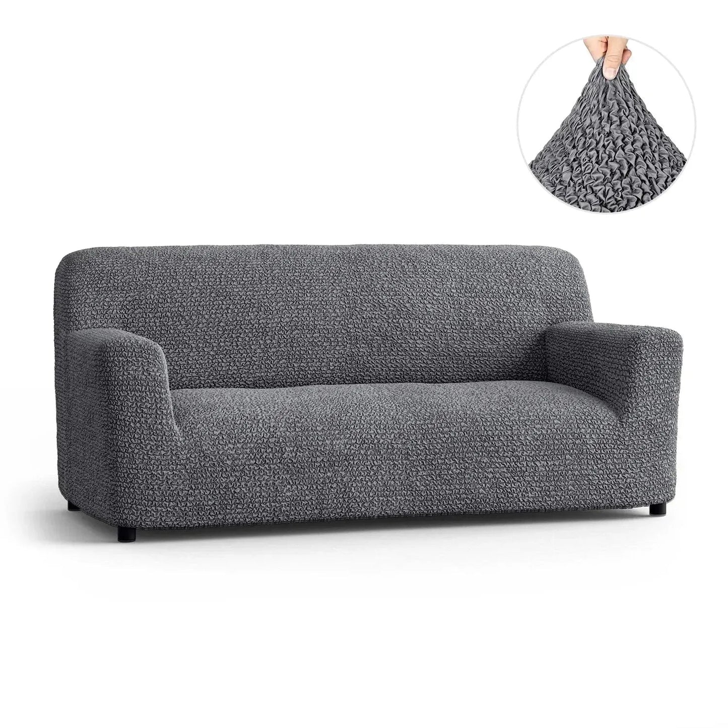 3 - Seater Stretch Sofa Slipcover for Microfiber Couch - Lexians