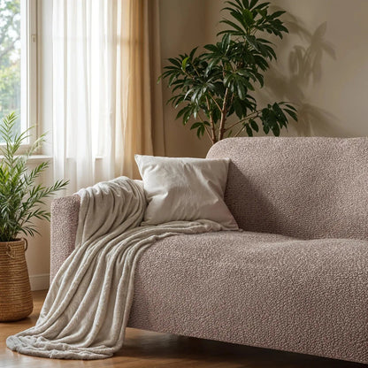 3 - Seater Stretch Sofa Slipcover for Microfiber Couch - Lexians