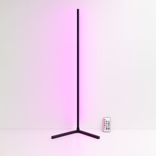 Hikari Colorful Adjustable Floor Lamp with Remote