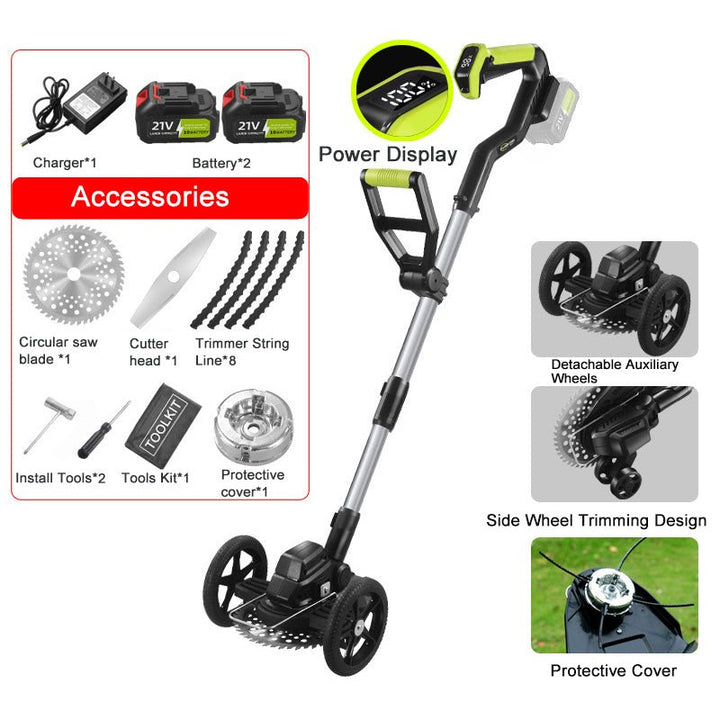 4 in 1 Cordless Weed Eater Pro for Efficient Lawn Care - Lexians