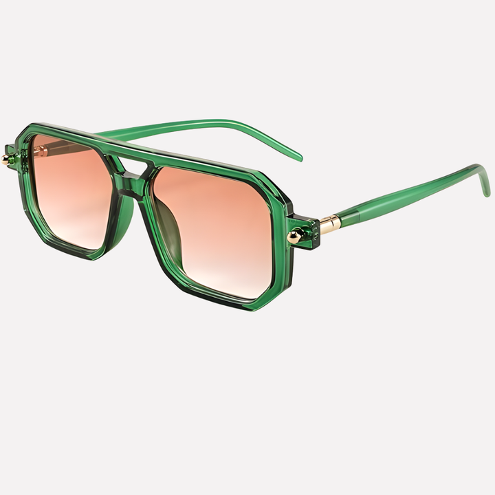Unisex vintage aviator sunglasses with UV400 protection; stylish retro eyewear for men & women.