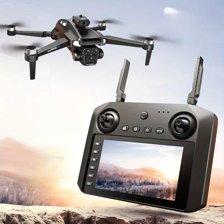 5G Long - Range Drone with HD Triple Camera - Explore the Sky - Lexians