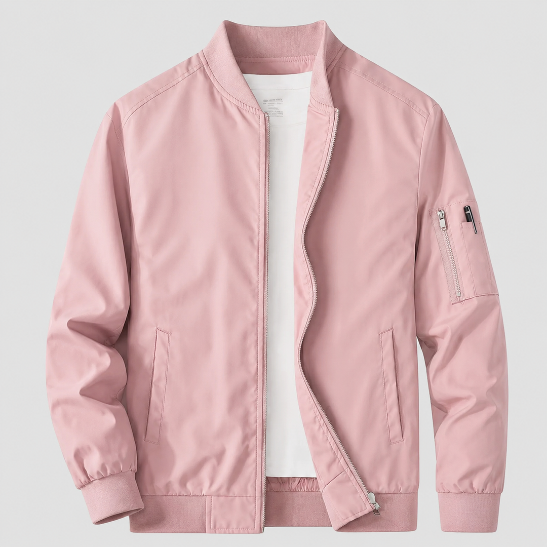 Men's Modern Style Bomber Jacket