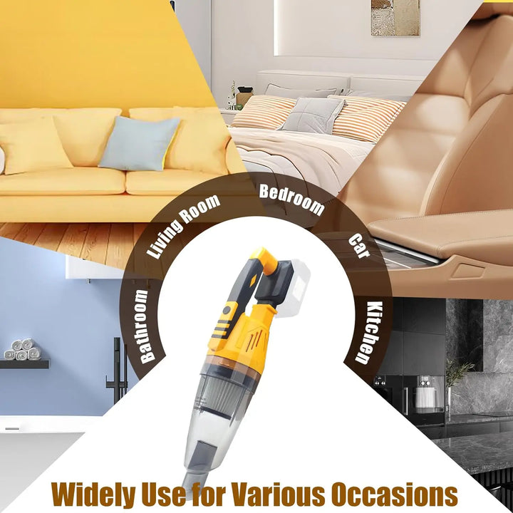 Tavvitaimp18 cordless handheld vacuum blower. 10kPa powerful portable cleaning for car, home, versatile use.