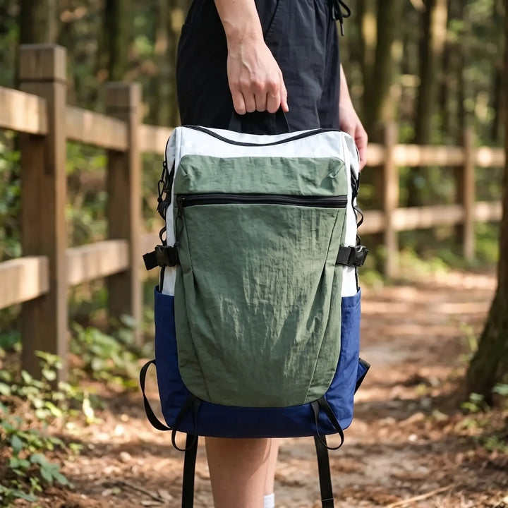 Unisex lightweight nylon hiking daypack, perfect for travel, outdoor adventures & daily commute.