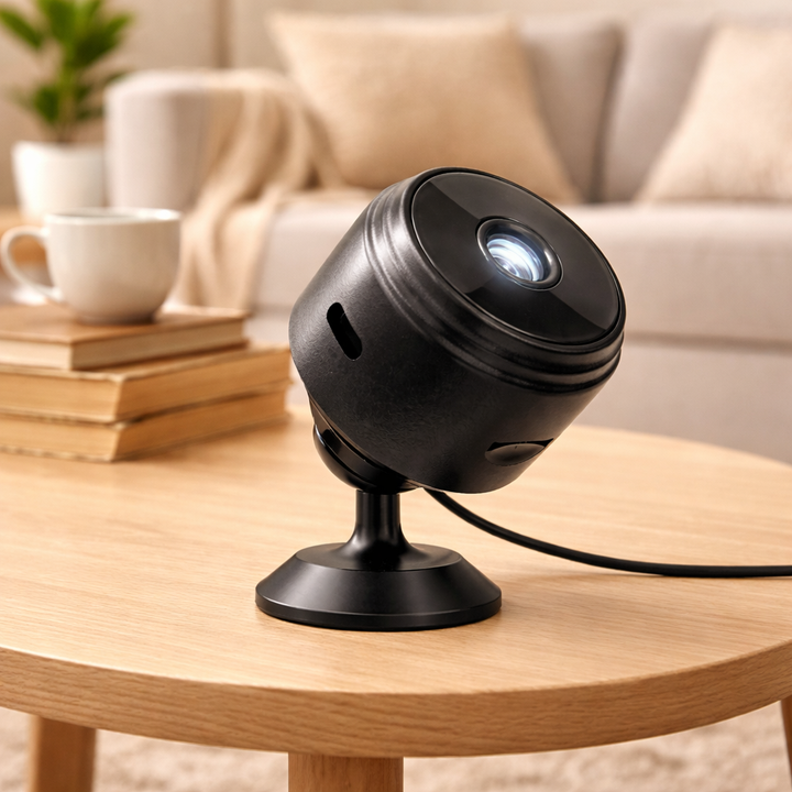 Clear HD view from Tavvitaimp18 wireless security camera, offering crisp home surveillance footage.