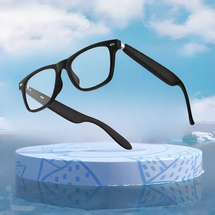 Hands-free smart sunglasses for seamless communication. Includes AI translation, Bluetooth audio & UV protection.