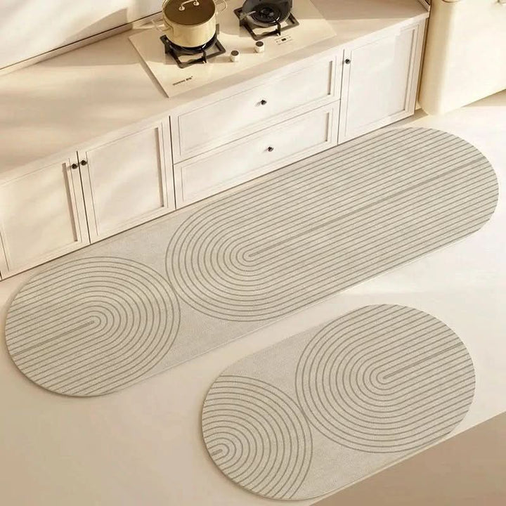 Premium anti-fatigue kitchen mat, non-slip surface, ultimate comfort for standing long periods, home essential.