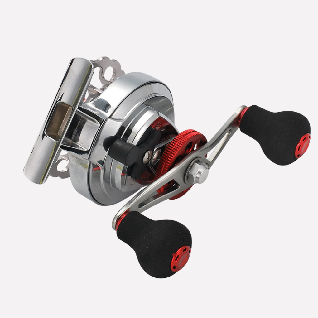 Unisex smooth action fly fishing reel for freshwater & saltwater. Durable aluminum, mid arbor, adjustable drag.