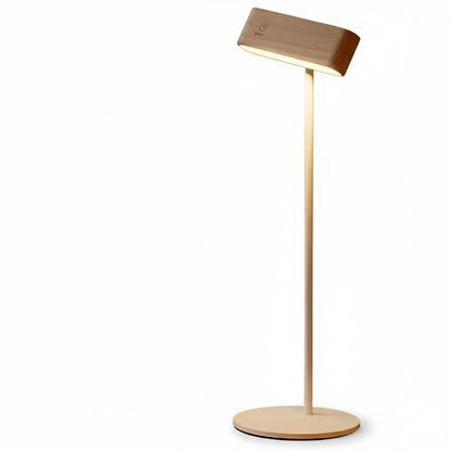 Rechargeable 360° Rotatable Wooden LED Wall Light