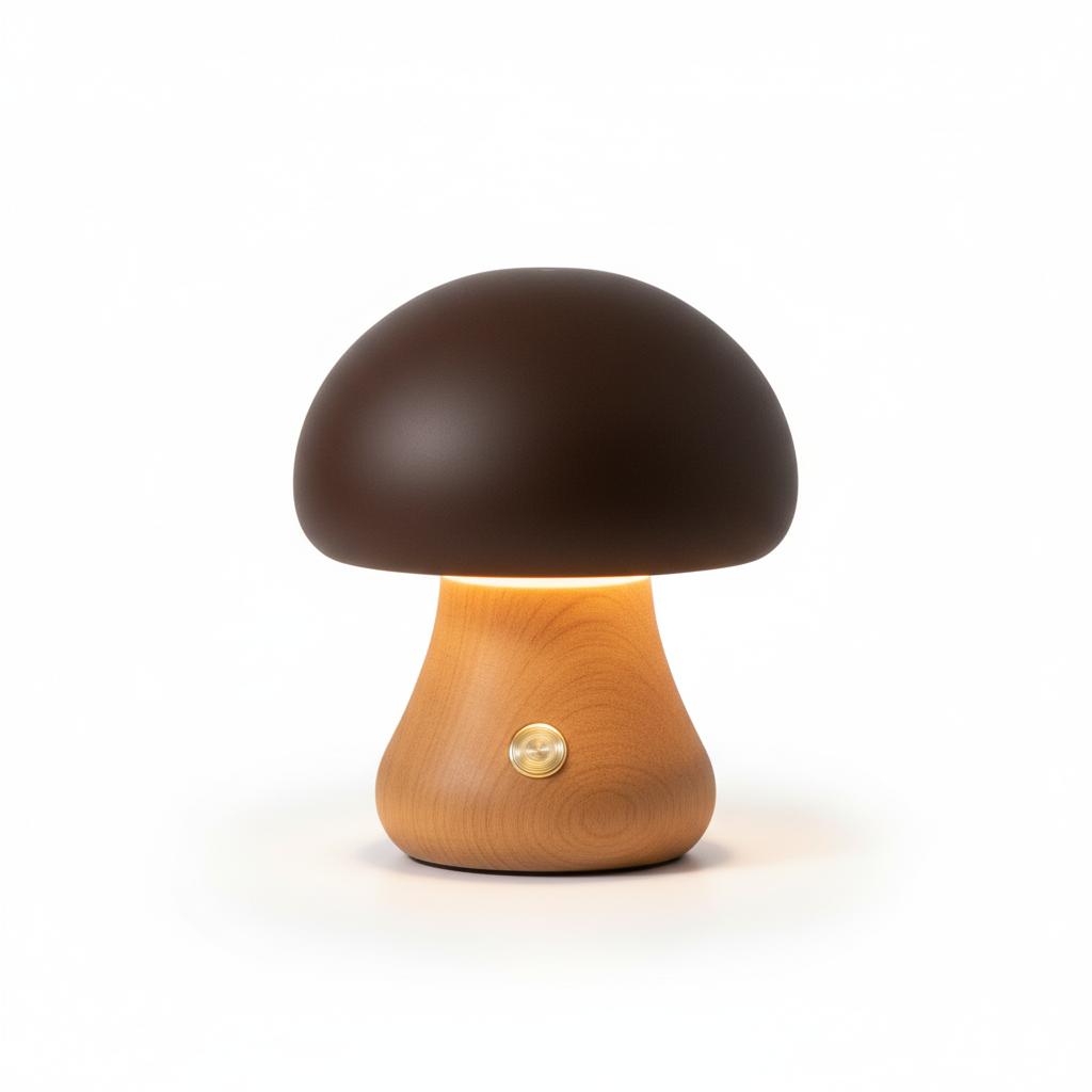 Modern LED Touch Mushroom Table Lamp for Bedroom