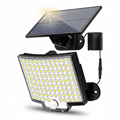 106 LED Solar Outdoor Light with Motion Sensor