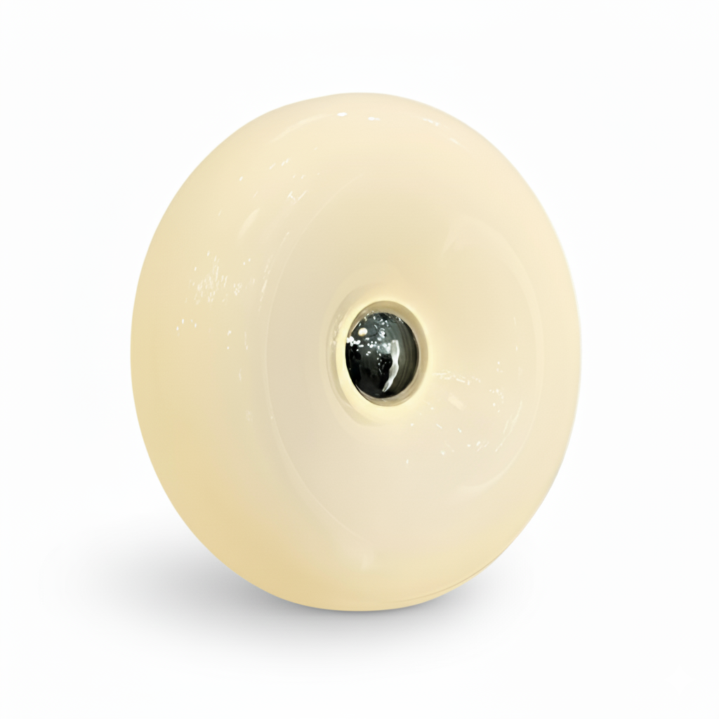 Orange Donut-Shaped LED Wall & Table Lamp for Versatile Decoration