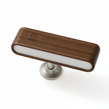 Rechargeable 360° Rotatable Wooden LED Wall Light