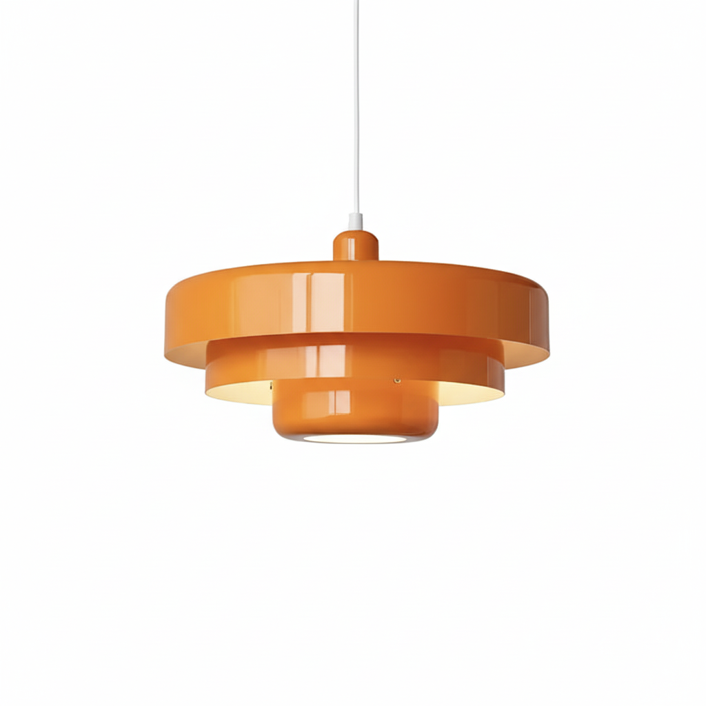 Bauhaus Metal LED Pendant Light - Bold and Vibrant Design