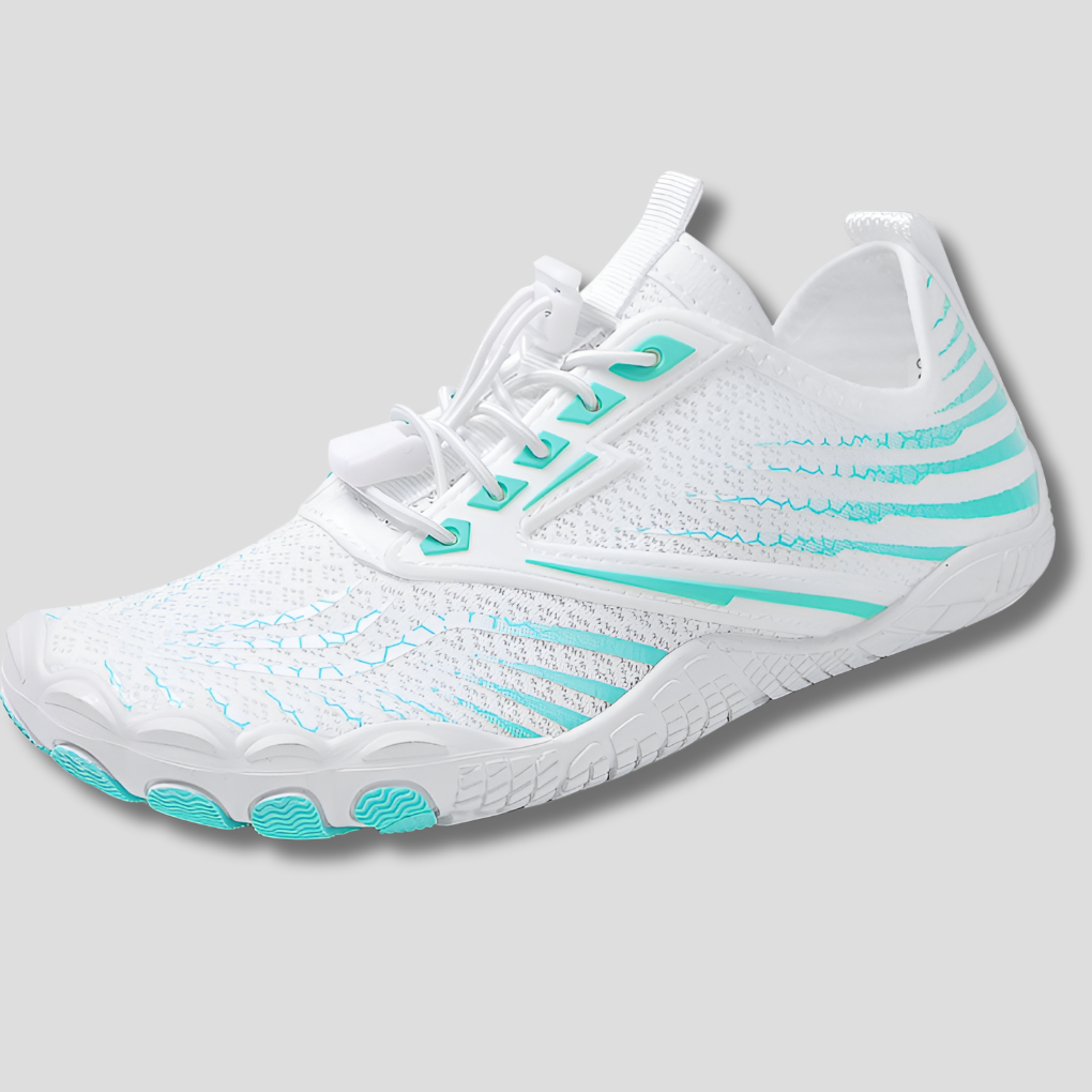Unisex quick dry barefoot aqua shoes for beach, pool, & water sports. Lightweight slip-on design for comfort.