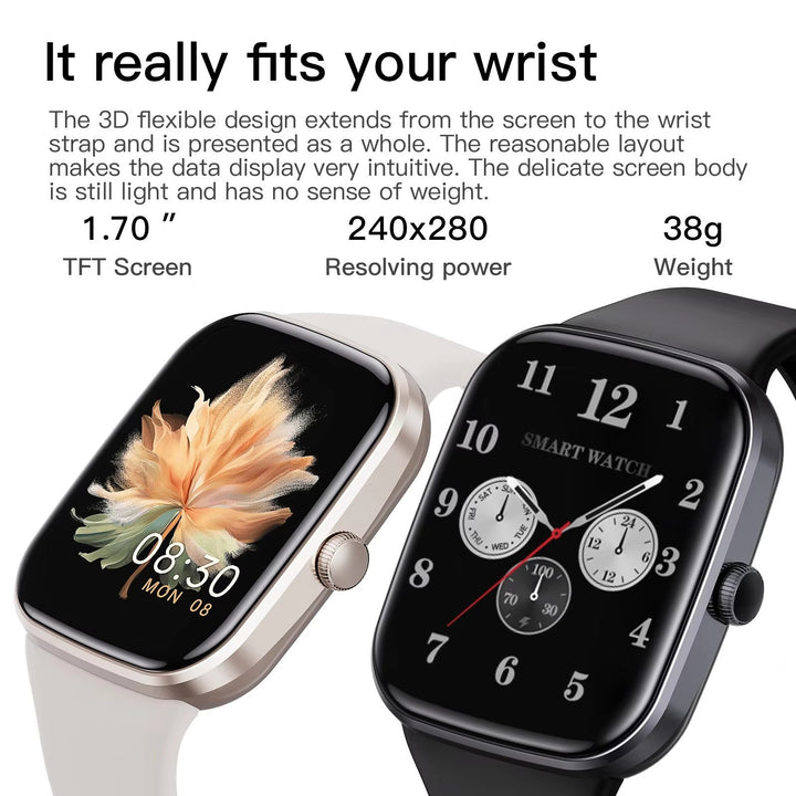 Safety watch for kids featuring GPS tracking, two-way calling, and emergency SOS alerts.