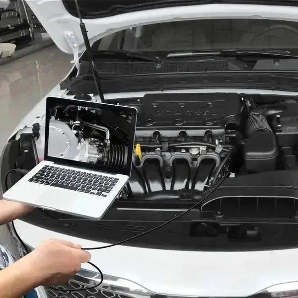 Waterproof USB inspection camera borescope for Android/PC with Type-C & Micro USB.