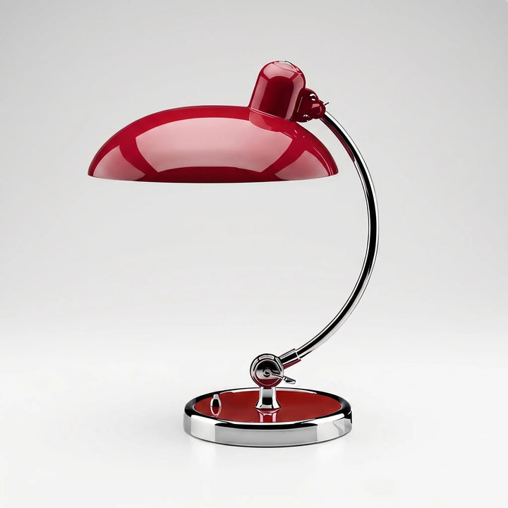 Modern adjustable dome table lamp, providing focused light for your office, study, or bedside table.